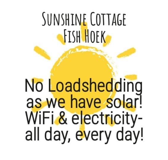 Sunshine Cottage Fish Hoek Exteriör bild